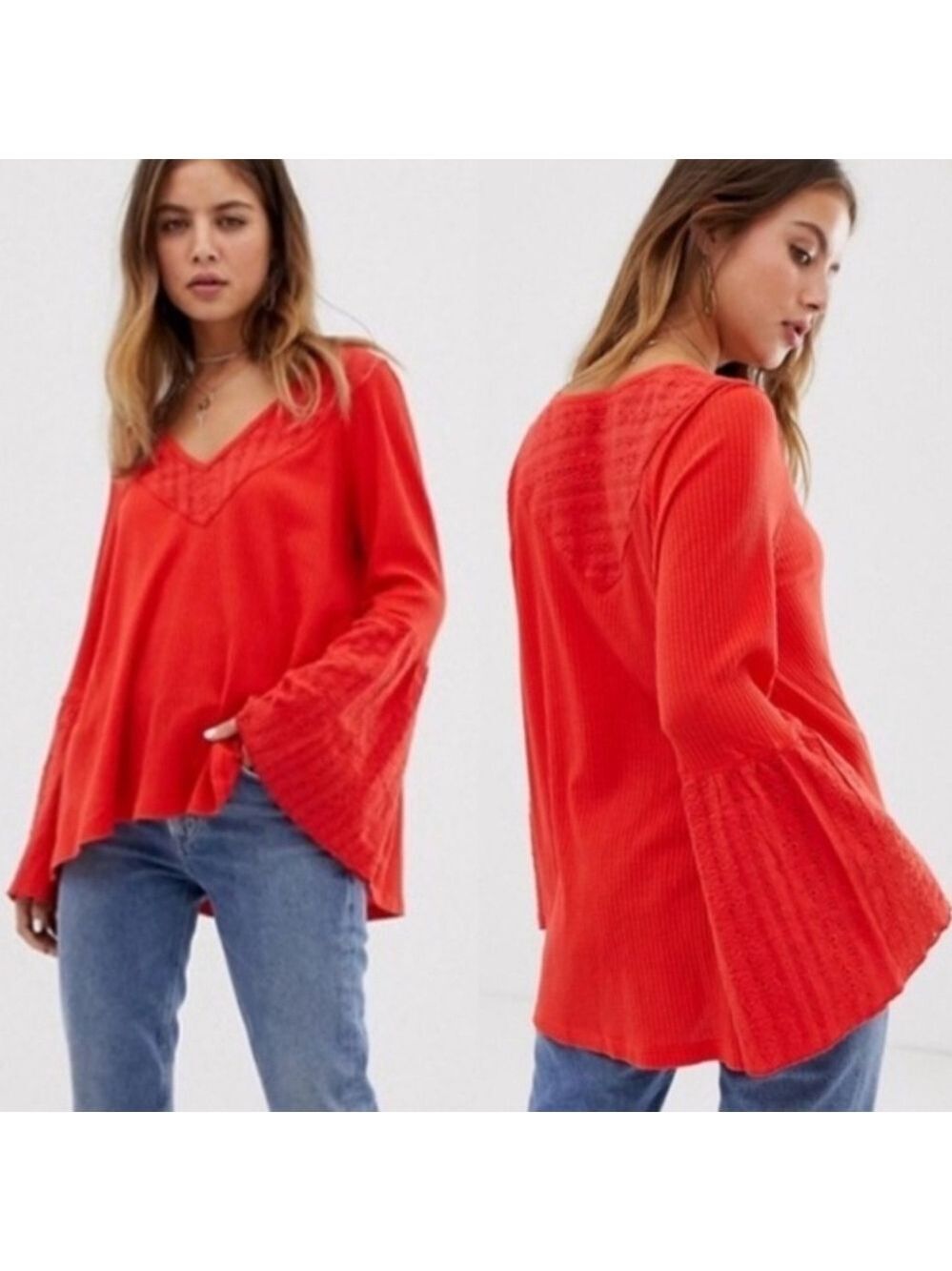 Free People Parisian Nighta Blouse